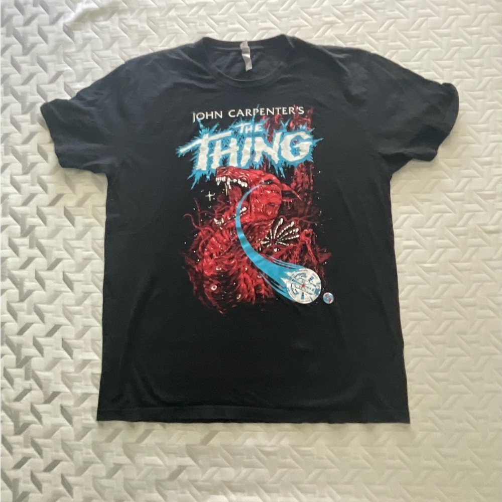 All things awesome inc- John Carpenter's The Thing Black T-Shirt XL 🛸🐺☄️🩸